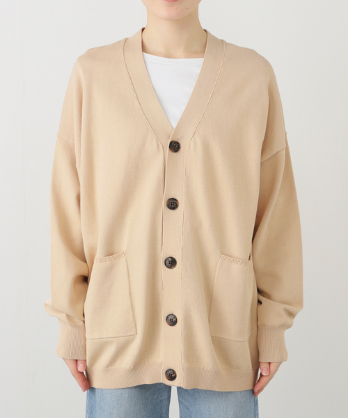 JOURNAL STANDARD LUXE(ジャーナルスタンダード ラックス)の「ハイツイストテンジク Vネックカーディガン(カーディガン/ボレロ・レディース・アイボリー/ブラック/ネイビー・FREE)」の22枚目の写真