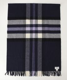 Johnstons of Elgin ジョンストンズオブエルガン ストール  青 【古着】【中古】【送料無料】 中古・古着通販】JOHNSTONS OF ELGIN (ジョンストンズオブエルガン