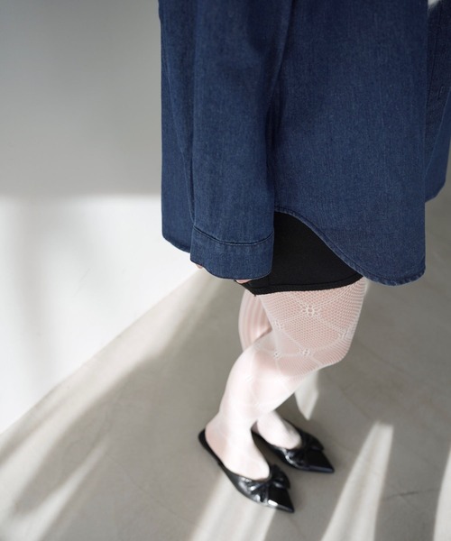 SANSeLF(サンセルフ)の「【SANSeLF】 オーバーデニムシャツ saw25a064(シャツ/ブラウス・レディース・ブルー・FREE)」の10枚目の写真