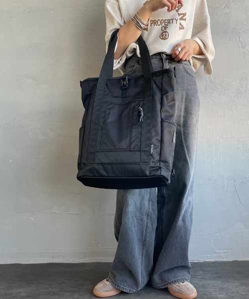 Columbia（コロンビア）の「【WEB限定】[Columbia/コロンビア] グレート スモーキーガーデン 2WAYトートバッグ（トートバッグ・レディース・ブラック・30）」の13枚目の写真