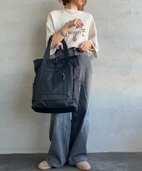 Columbia（コロンビア）の「【WEB限定】[Columbia/コロンビア] グレート スモーキーガーデン 2WAYトートバッグ（トートバッグ・レディース・ブラック・30）」の14枚目の写真