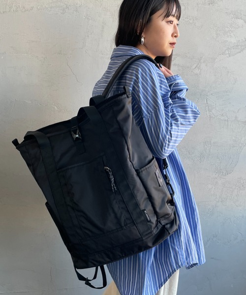 Columbia（コロンビア）の「【WEB限定】[Columbia/コロンビア] グレート スモーキーガーデン 2WAYトートバッグ（トートバッグ・レディース・ブラック・30）」の7枚目の写真