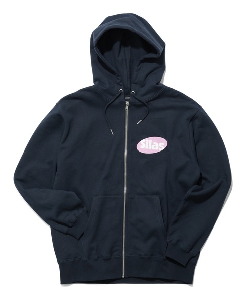SILAS（サイラス）の「CORP ZIP SWEAT HOODIE（パーカー・メンズ・ブラック/ネイビー・XL/L/M）」の3枚目の写真