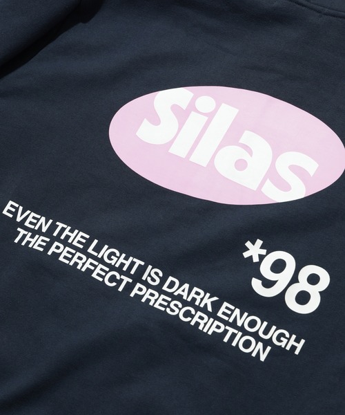 SILAS（サイラス）の「CORP ZIP SWEAT HOODIE（パーカー・メンズ・ブラック/ネイビー・XL/L/M）」の4枚目の写真