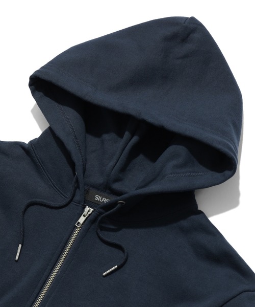 SILAS（サイラス）の「CORP ZIP SWEAT HOODIE（パーカー・メンズ・ブラック/ネイビー・XL/L/M）」の6枚目の写真