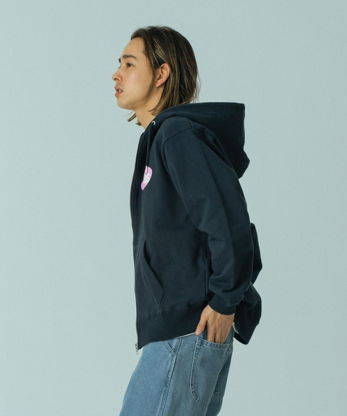 SILAS（サイラス）の「CORP ZIP SWEAT HOODIE（パーカー・メンズ・ブラック/ネイビー・XL/L/M）」の13枚目の写真