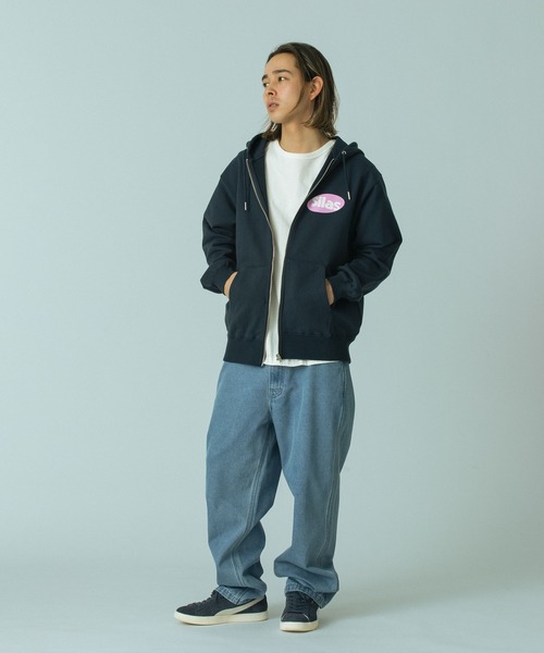 SILAS（サイラス）の「CORP ZIP SWEAT HOODIE（パーカー・メンズ・ブラック/ネイビー・XL/L/M）」の14枚目の写真