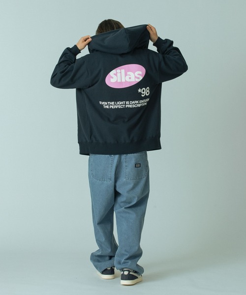 SILAS（サイラス）の「CORP ZIP SWEAT HOODIE（パーカー・メンズ・ブラック/ネイビー・XL/L/M）」の15枚目の写真