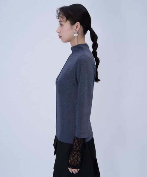 HARE(ハレ)の「ソデレースキリカエカットソー(HARE)(Tシャツ/カットソー・レディース・ブラック/ホワイト/ネイビー・FREE)」の22枚目の写真