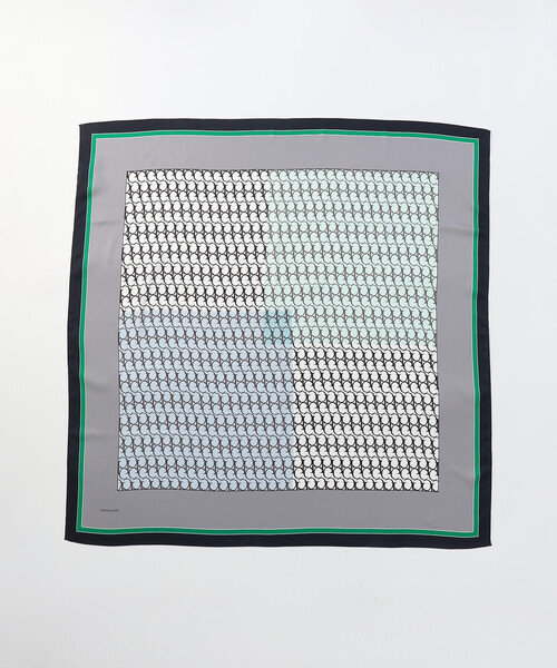 COMME CA ISM（コムサイズム）の「ブロックカラーモノグラムスカーフ（ストール/ショール・レディース・ネイビー系/ピンク系・FREE）」の14枚目の写真