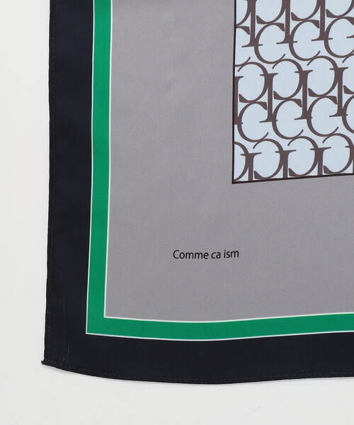 COMME CA ISM（コムサイズム）の「ブロックカラーモノグラムスカーフ（ストール/ショール・レディース・ネイビー系/ピンク系・FREE）」の16枚目の写真