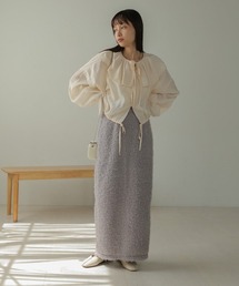 Bab（バブ）の「くるくるファーIラインスカート（スカート）」