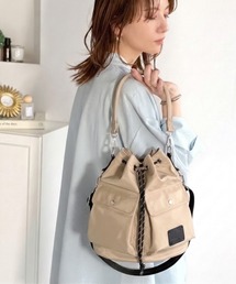 Java（ジャバ）の「《JaVaジャバコラボ》おしゃれなのに、機能的。大人のデイリーバッグ　2wayダブルポケットバッグ（ショルダーバッグ）」