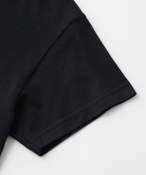 X-girl(エックスガール)の「GLITTER LOGO AND FACE S/S BABY TEE(Tシャツ/カットソー・レディース・ブラック/ホワイト/レッド・S/M)」の9枚目の写真