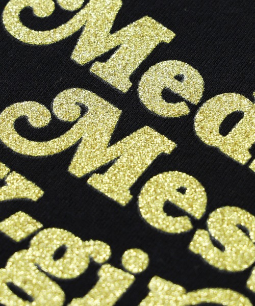 X-girl(エックスガール)の「GLITTER LOGO AND FACE S/S BABY TEE(Tシャツ/カットソー・レディース・ブラック/ホワイト/レッド・S/M)」の11枚目の写真