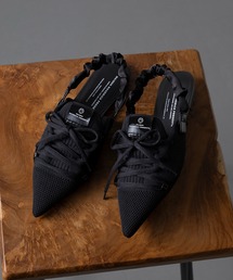 【MAISON MAVERICK PRESENTS】Lace-Up Shushuback Flats