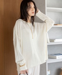 Elura | ペーパーヤーンニット/643327(ニット/セーター)