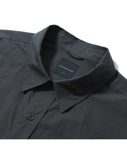 MOIF（モイフ）の「[SS25] UNIFORM SHIRT / CHARCOAL（シャツ/ブラウス・メンズ・その他・S/M/L）」の3枚目の写真