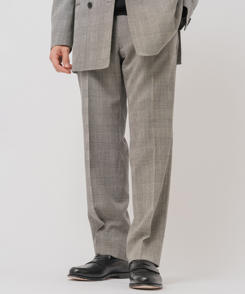 Couture d'adam（クチュールドアダム）の「COUTURE D’ADAM (クチュール ド アダム) 別注 Officer's Trousers Glencheck（スラックス・メンズ・グレー・42/40）」の5枚目の写真