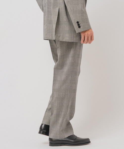Couture d'adam（クチュールドアダム）の「COUTURE D’ADAM (クチュール ド アダム) 別注 Officer's Trousers Glencheck（スラックス・メンズ・グレー・42/40）」の8枚目の写真