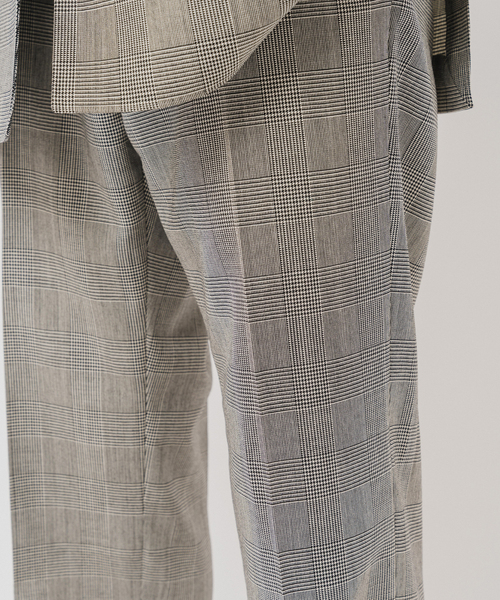 Couture d'adam（クチュールドアダム）の「COUTURE D’ADAM (クチュール ド アダム) 別注 Officer's Trousers Glencheck（スラックス・メンズ・グレー・42/40）」の9枚目の写真