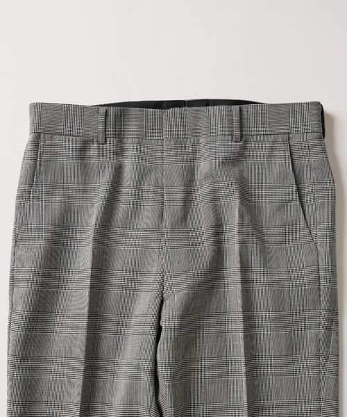 Couture d'adam（クチュールドアダム）の「COUTURE D’ADAM (クチュール ド アダム) 別注 Officer's Trousers Glencheck（スラックス・メンズ・グレー・42/40）」の13枚目の写真