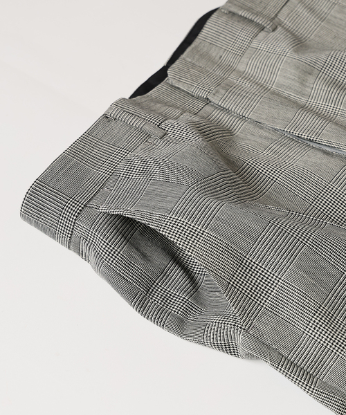 Couture d'adam（クチュールドアダム）の「COUTURE D’ADAM (クチュール ド アダム) 別注 Officer's Trousers Glencheck（スラックス・メンズ・グレー・42/40）」の14枚目の写真
