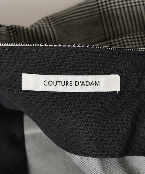 Couture d'adam（クチュールドアダム）の「COUTURE D’ADAM (クチュール ド アダム) 別注 Officer's Trousers Glencheck（スラックス・メンズ・グレー・42/40）」の16枚目の写真