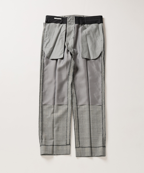 Couture d'adam（クチュールドアダム）の「COUTURE D’ADAM (クチュール ド アダム) 別注 Officer's Trousers Glencheck（スラックス・メンズ・グレー・42/40）」の19枚目の写真