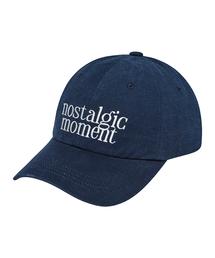 BUBBLPIECE（バブルピース）の「ノスタルジックモーメント ボールキャップ_ネイビー（キャップ）」