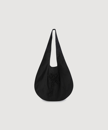 Lucky Chouette（Lucky Chouette）の「Chouetties Ribbon Tote Bag(black)_7ABAX25610BKX（トートバッグ）」