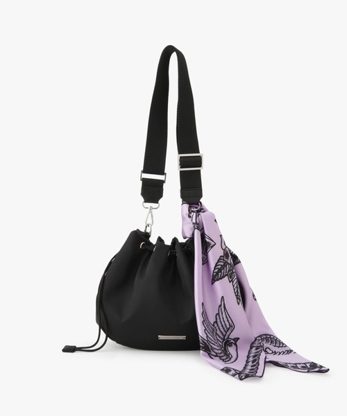 anna sui nyc(アナ スイ エヌ ワイ シー)の「ラウンドバッグ(ショルダーバッグ・レディース・オレンジ/ブラック/グレー・FREE)」の13枚目の写真