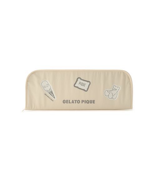 gelato pique(ジェラートピケ)の「【トラベルグッズ】ヘアアイロンケース(トラベルグッズ・レディース・クリーム/ピンク・F)」の1枚目の写真