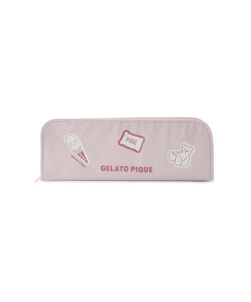 gelato pique(ジェラートピケ)の「【トラベルグッズ】ヘアアイロンケース(トラベルグッズ・レディース・クリーム/ピンク・F)」の3枚目の写真