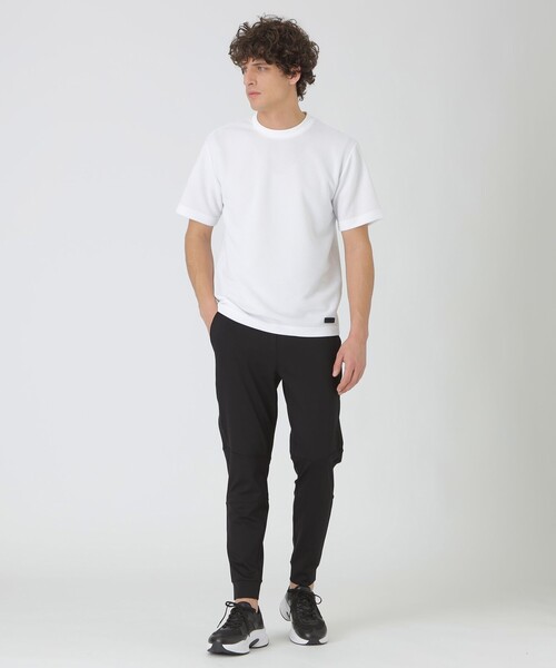 BLACK LABEL CRESTBRIDGE（ブラックレーベル・クレストブリッジ）の「【BLACK lab.】ハイゲージポンチトラックパンツ（その他パンツ・メンズ・ブラック・L/XL/S/M）」の9枚目の写真