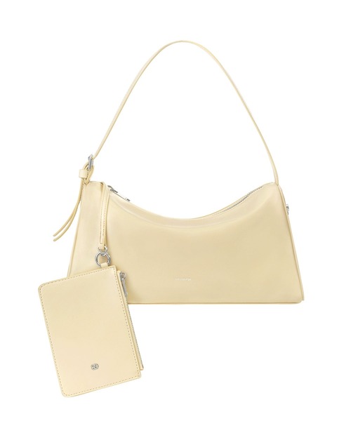 STANDOIL（スタンドオイル）の「STAND OIL/スタンドオイル Melly Bag ミニポーチ付き ブランドロゴ メリーバッグ ハンドバッグ 2026年春夏（ショルダーバッグ・レディース・ブラック/ブラウン/オフホワイト・FREE）」の2枚目の写真