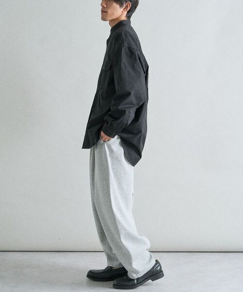 CRAFT STANDARD BOUTIQUE（クラフトスタンダードブティック）の「バンドカラーシャツ（シャツ/ブラウス・メンズ・ブラック/ベージュ/カーキ・M/L）」の8枚目の写真