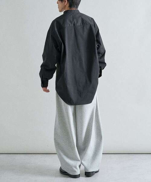 CRAFT STANDARD BOUTIQUE（クラフトスタンダードブティック）の「バンドカラーシャツ（シャツ/ブラウス・メンズ・ブラック/ベージュ/カーキ・M/L）」の9枚目の写真