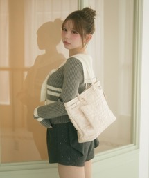 TITTY&CO. | ハートキルティングトートバッグ（仮）(トートバッグ)