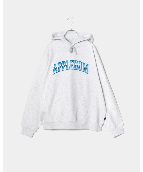 APPLEBUM（アップルバム）の「“80’s Sci-Fi” Arch Logo Hoodie（パーカー・メンズ・アッシュグレー/ブラック・XX-LARGE/X-LARGE/LARGE/MEDIUM）」の6枚目の写真