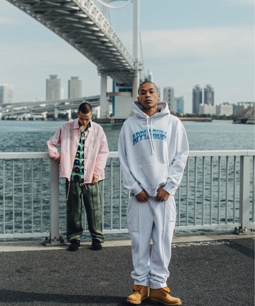 APPLEBUM（アップルバム）の「“80’s Sci-Fi” Arch Logo Hoodie（パーカー・メンズ・アッシュグレー/ブラック・XX-LARGE/X-LARGE/LARGE/MEDIUM）」の10枚目の写真