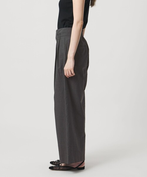 UNITED ARROWS（ユナイテッドアローズ）の「MANTECO POP ワイドパンツ（その他パンツ・レディース・ライラック/オフホワイト/ダークグレー・38/36）」の7枚目の写真