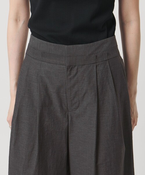 UNITED ARROWS（ユナイテッドアローズ）の「MANTECO POP ワイドパンツ（その他パンツ・レディース・ライラック/オフホワイト/ダークグレー・38/36）」の9枚目の写真