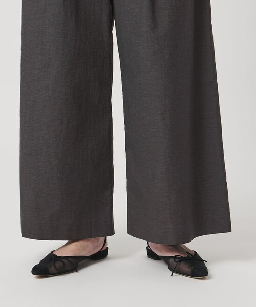 UNITED ARROWS（ユナイテッドアローズ）の「MANTECO POP ワイドパンツ（その他パンツ・レディース・ライラック/オフホワイト/ダークグレー・38/36）」の12枚目の写真