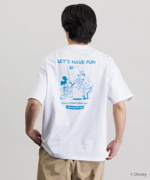 限定展開/DISNEY ディズニー/ミッキーマウス/ 別注 ビッグシルエット