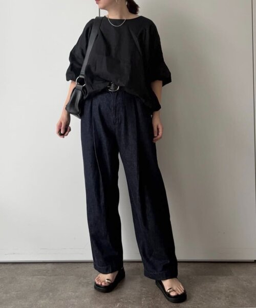 BEARDSLEY（ビアズリー）の「コインベルト《本革》（ベルト・レディース・ブラウン/ブラック・FREE）」の10枚目の写真