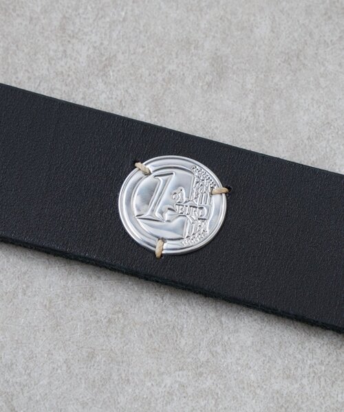 BEARDSLEY（ビアズリー）の「コインベルト《本革》（ベルト・レディース・ブラウン/ブラック・FREE）」の17枚目の写真