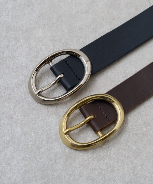 BEARDSLEY（ビアズリー）の「コインベルト《本革》（ベルト・レディース・ブラウン/ブラック・FREE）」の21枚目の写真