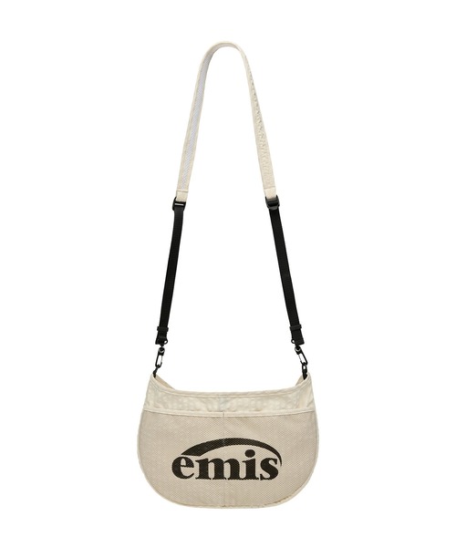EMIS(イミス)の「PACKABLE CHECK CROSSBODY BAG(ショルダーバッグ・レディース・ブラック/ベージュ/ブラウン・FREE)」の1枚目の写真
