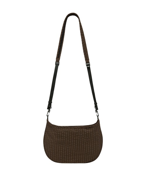 EMIS(イミス)の「PACKABLE CHECK CROSSBODY BAG(ショルダーバッグ・レディース・ブラック/ベージュ/ブラウン・FREE)」の5枚目の写真